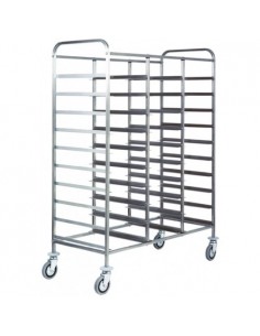 Trays - Abierto - N. 30 bandejas - cm 117 x 62 x 175h