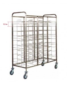 Portavassoi universale - Aperto - Paracolpi - cm 138 x 62...