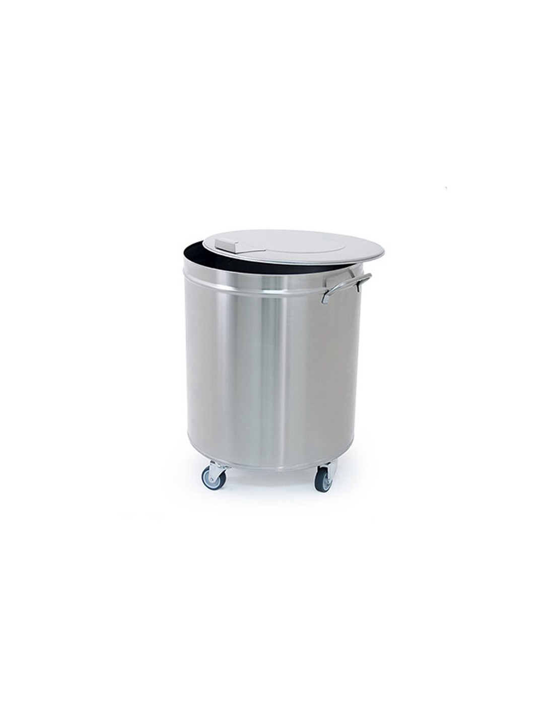 Cubo de basura de acero inoxidable - Capacidad litros 50