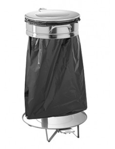 Towel rack - Cover with pedal opening - Capacity  Lt 110...