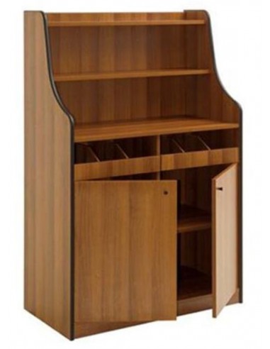 Service furniture - Vano portaposate - Alzatina - N. 2 doors - cm 94x48x145h