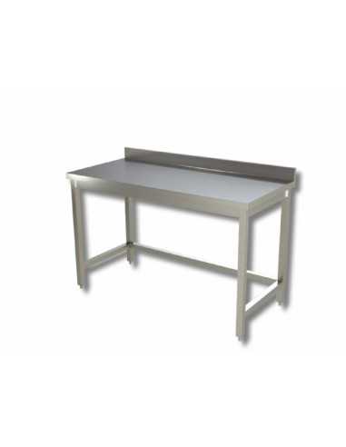 Table per day AISI 430 - Alzatina - Depth 60