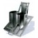 Double Mouth for Tagliaverdure mod. CHEF MAGNUM 330 - (Different covers and mouths depending on the type of cut required)