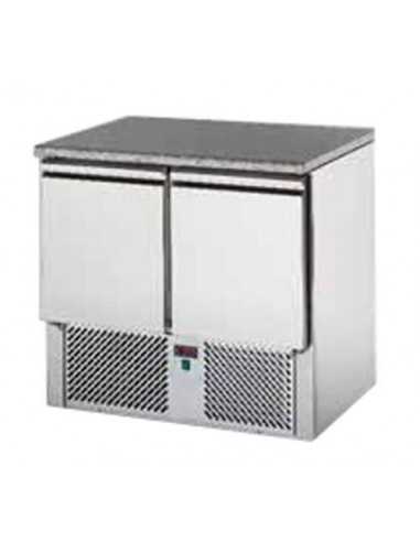 Refrigerated Salads - Granite Floor - N. 2 doors - cm 90.4x70x87 h