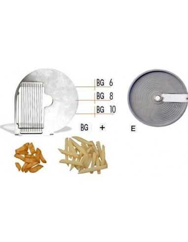 Disco tagliaverdura - for model chef 600 - 800 - for BASTONCINI - to be used with disk mod. E - Cutting thickness mm 10