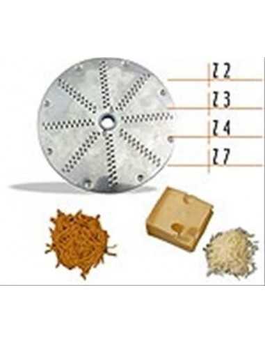 Dischi tagliaverdura - Para TAGLIUZZARE y SFILACCIARE - Espesor de corte mm 4