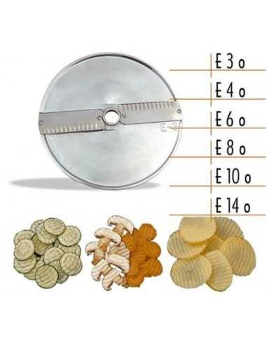 Corte de disco - Para rebanador ONDULATO - Espesor de corte mm 4