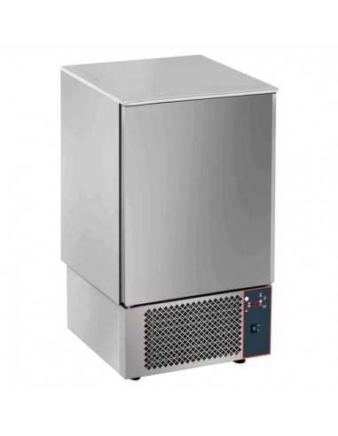 Enfriador rápido 10 bandejas GN 1/1 o cm 60x40 - cm 75 x 74 x 130/132 h