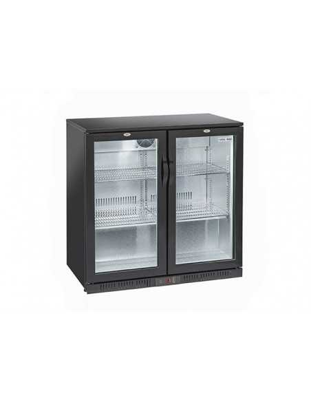 Vetrina espositiva refrigerata - Capacità Lt 201 - cm 90 x 52 x 90 h
