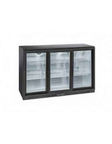 Retrobanco - Capacity Lt 320 - 3 doors - cm 135 x 52 x 90h