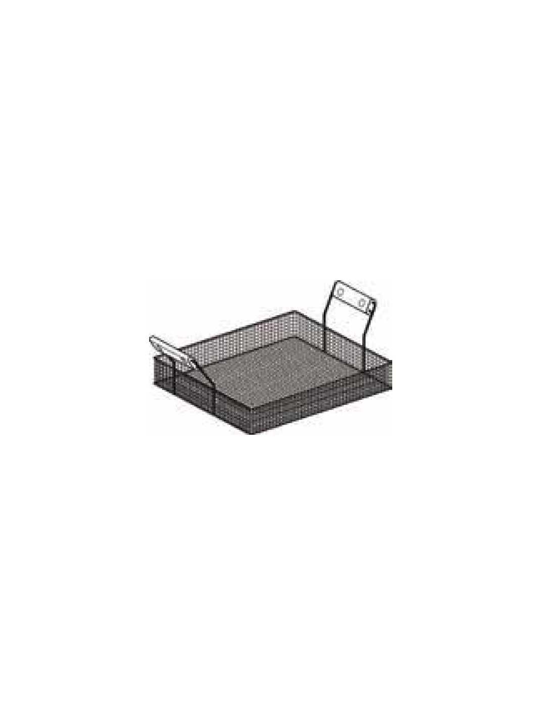 Mesh basket for pastry fryer - Dimensions 47 x 35 x 8 h cm