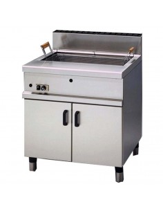 Pastry fryer - A gas - Capacity lt 28 - Faucet - cm 80 x...