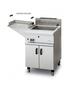 Professional pastry fryer - A gas - Capacity lt 20 -...