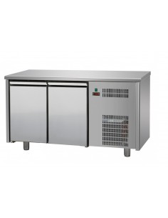 Tavolo refrigerato con 2 porte - Temperatura +0°C +10°C -...