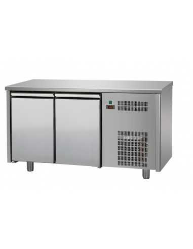 Refrigerated table with 2 doors - Temperature...
