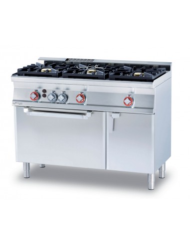 Gas cooker - No. 3 Cookers - Gas oven with grill - Dimensions cm 120 x 60 x 90 h