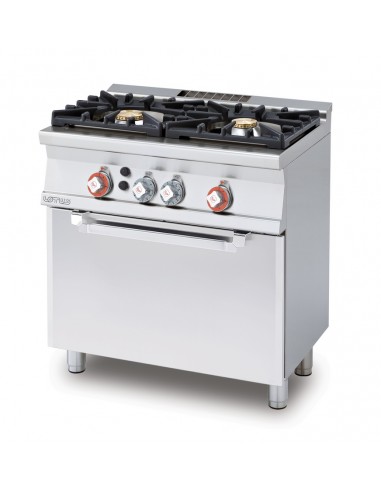 Gas cooker - N. 2 Cookers - Static gas oven - cm 80 x 55 x 90 h