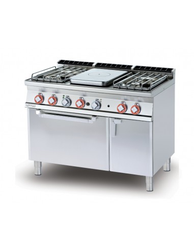 Gas cooker - Plate - Static gas oven - cm 120 x 70,5 x 90 h