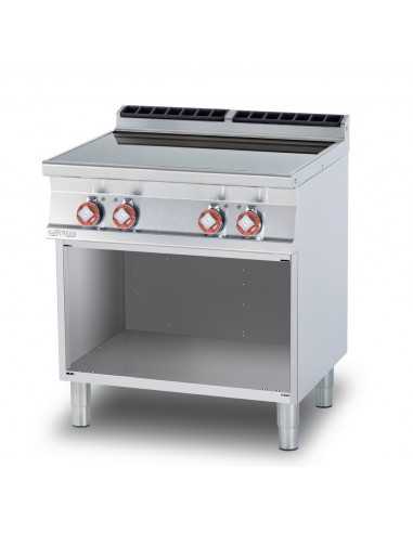 Cucina in vetroceramica 4 zone di cottura -  cm...