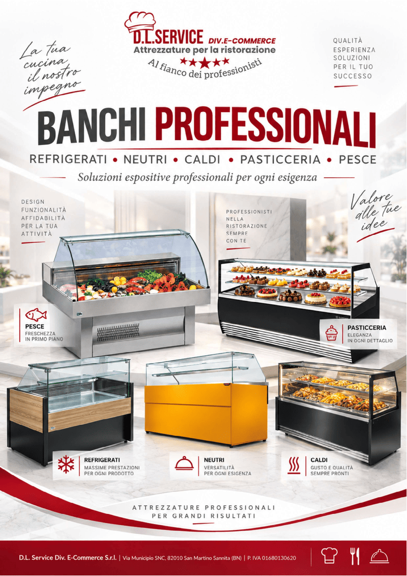 Catalogo banchi professionali