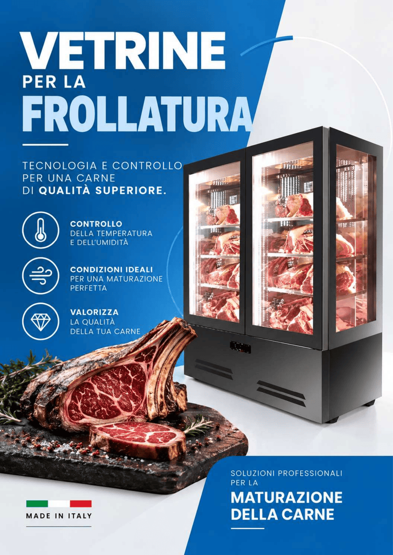 Catalogo vetrine per la frollatura della carne