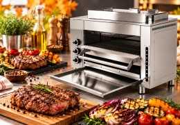 Professional Commercial Grills: Choosing Equipment for Meat, Fish and Vegetables