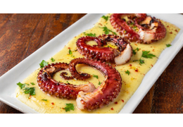 Grilled Octopus with Potato Cream